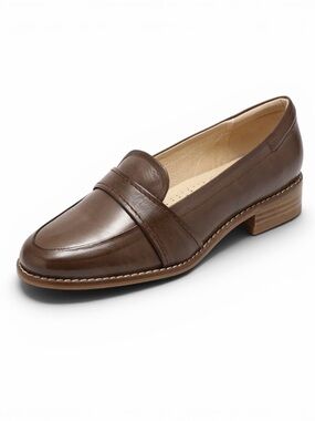 Mona Flying Women's Wingtip Oxford Mary Jane Shoes - Leather T-Strap Loafers With Brogue Details
